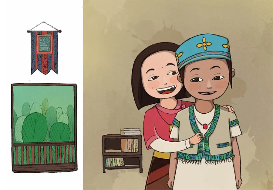 Illustration for A Gift for Jyomo